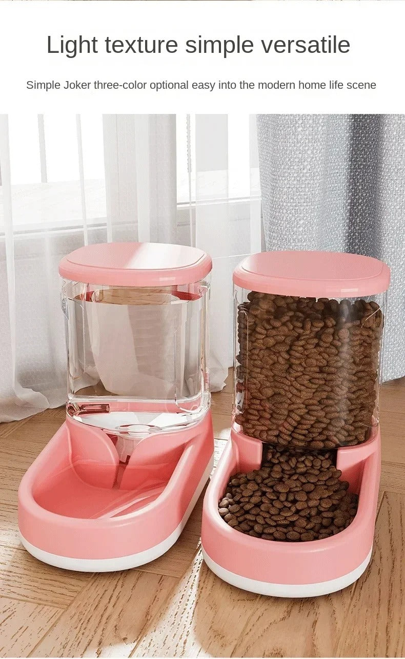 Water Dispenser and Automatic Feeder For Pet