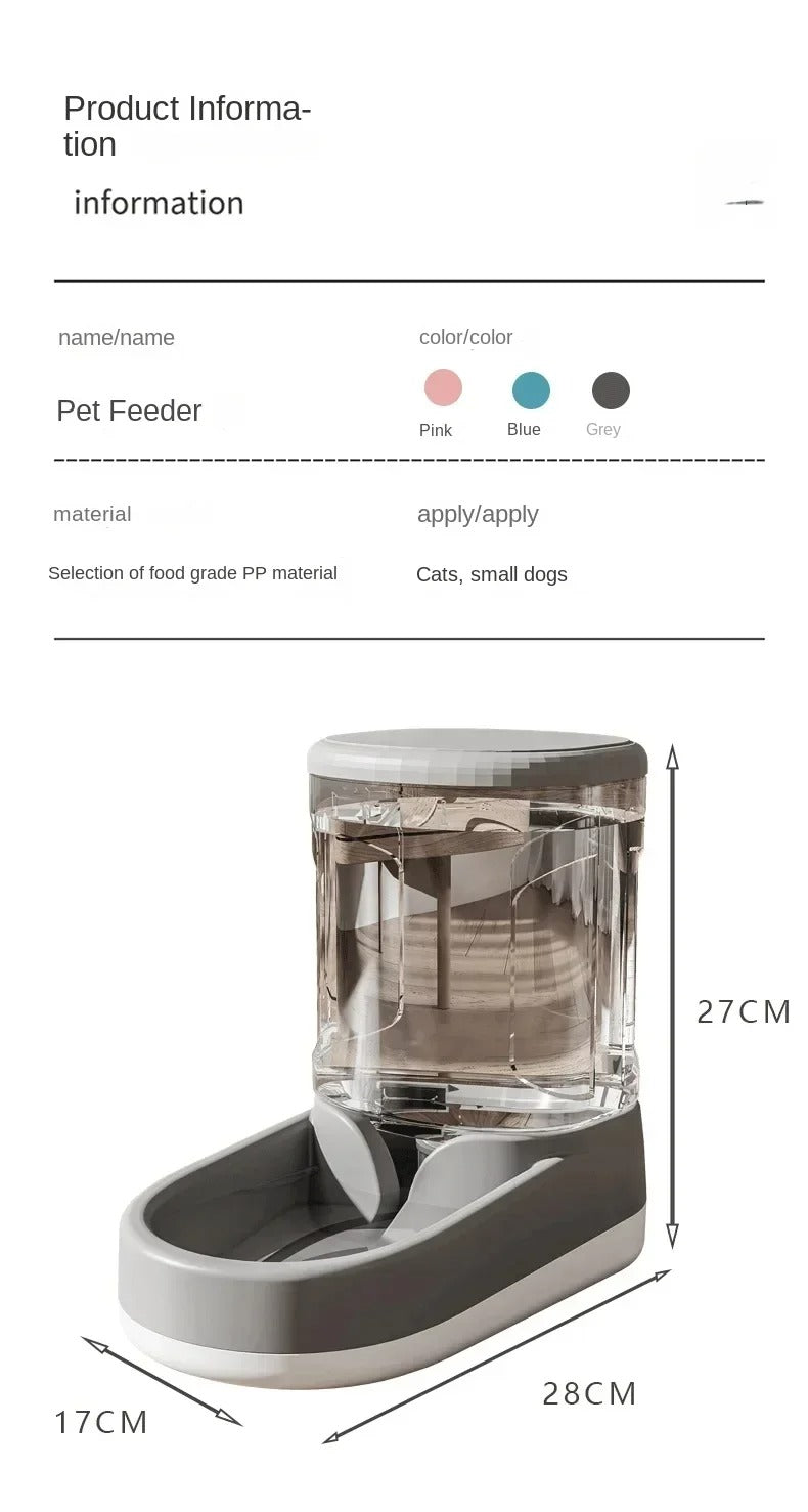 Water Dispenser and Automatic Feeder For Pet