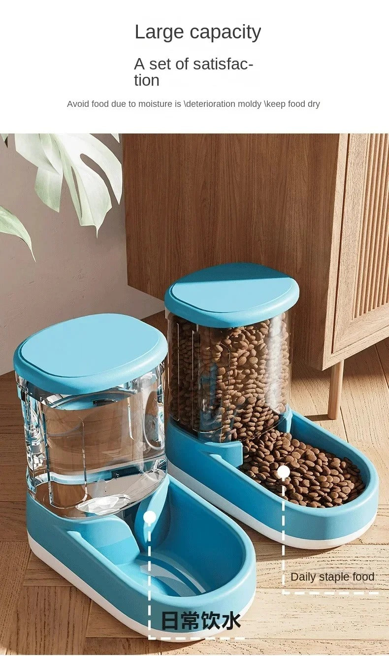 Water Dispenser and Automatic Feeder For Pet