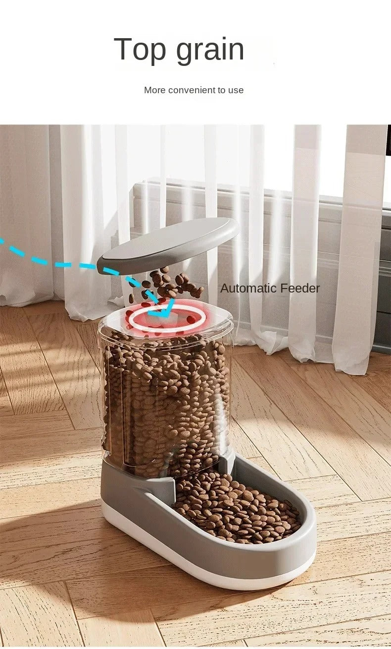 Water Dispenser and Automatic Feeder For Pet