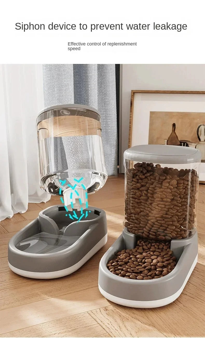 Water Dispenser and Automatic Feeder For Pet