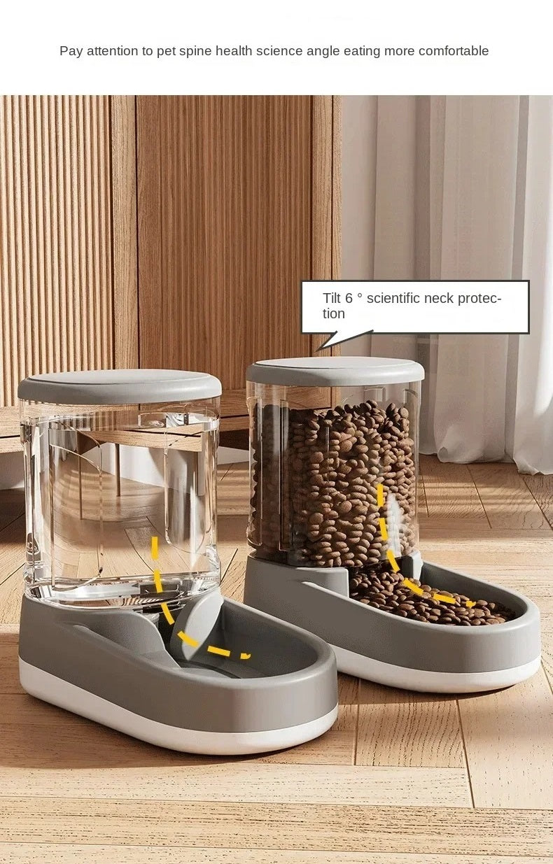 Water Dispenser and Automatic Feeder For Pet