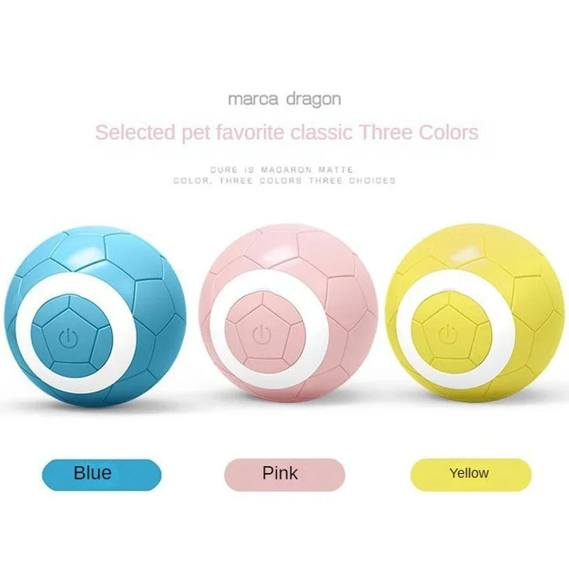 Interactive Bite-resistant Automatic Rolling Gravity Jumping Ball for Dog Cat