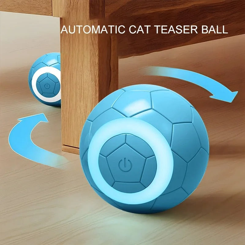 Interactive Bite-resistant Automatic Rolling Gravity Jumping Ball for Dog Cat