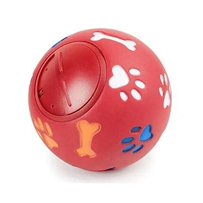 Food Leakage Feeder Treat Interactive Rubber Ball