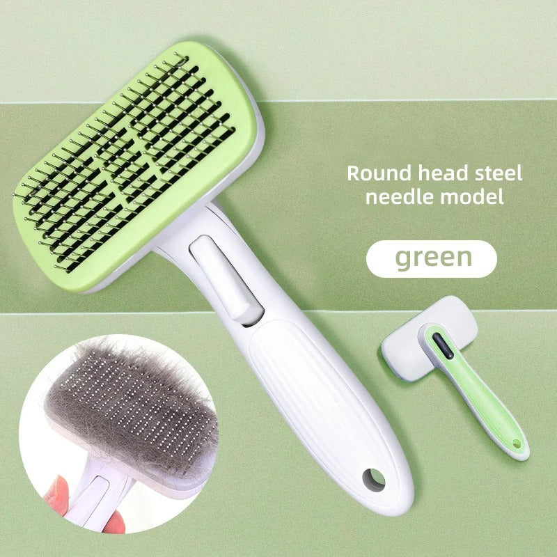 Self Cleaning Slicker Brush for Dog and Cat