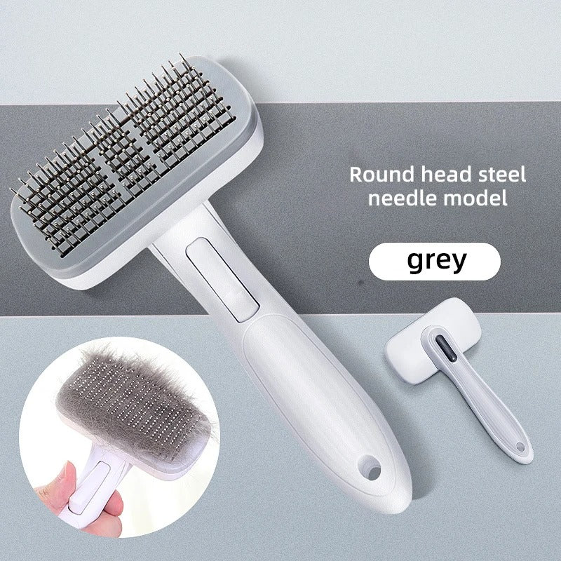 Self Cleaning Slicker Brush for Dog and Cat